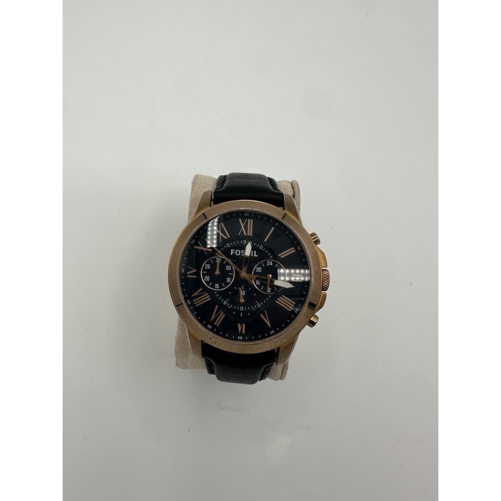 Fossil Grant‎ Blue Men's Wrist Watch- FS4835